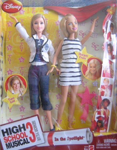 Hračky Kocourek - High School Musical 3- Barbie panenky Tiara a Sharpay -  Mattel - High School Musical - FILMOVÉ HRAČKY