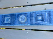 Samolepící bordura na zeď- Sahara denim blue