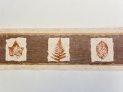 Samolepící bordura na zeď- lístky béžové Natural Leaf beige