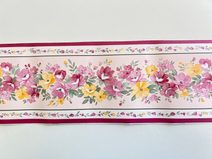 Samolepící bordura na zeď Spring Fever růžová