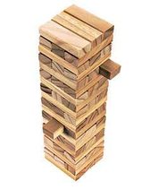 Jenga věž- dřevěné provedení- stolní hra pro celou rodinu