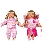 Obleček pro panenky pyžamko s hračkou