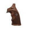 KSD Smith & Wesson K/L gungrips square butt frame Classic walnut with logo 6