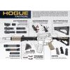 Předpažbí Hogue AR-15 pro umístění taktických doplňků 8"