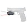 Crimson Trace CMR-207 Rail Master Universal Pistol Flashlight With Red Laser