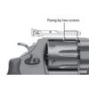 Zadní mířidlo LPA s montáží pro kolimátor pro revolvery Smith & Wesson černá