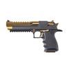 Magnum Research Desert Eagle XIX 6" Black and Gold .50 AE