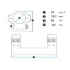 One-piece Wheeler Engineering cantilever mount, 34 mm diameter