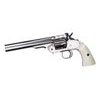 Vzduchový revolver Schofield 6" silver na diabolky