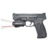 Crimson Trace CMR-207 Rail Master Universal Pistol Flashlight With Red Laser