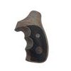 KSD Smith & Wesson N gungrips round butt frame walnut with logo 4