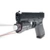 Crimson Trace CMR-207 Rail Master Universal Pistol Flashlight With Red Laser