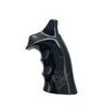 KSD Smith & Wesson K/L gungrips round butt frame black acrylate with motif