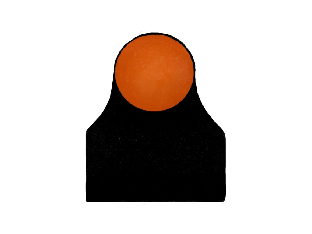 Muška XS Sight Ember Night Sight Ruger LCR .22 LR, 9 mm Luger, .327