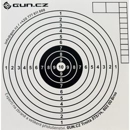 Terče vzduchovkové 100ks