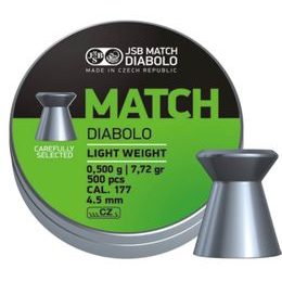 Diabolky JSB Match pro pistoli 4,50mm 500ks