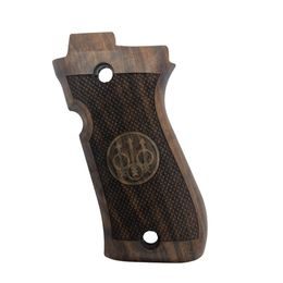 KSD Beretta Cheetah 81 and 84 gungrips walnut with logo 3