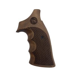 KSD Smith & Wesson K/L gungrips round butt frame walnut 2