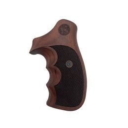 Střenky KSD Smith & Wesson K/L rám round butt rosewood s logem