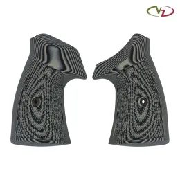 Střenky VZ Grips Smith & Wesson N rám round butt Tactical Diamonds conversion - Black Gray