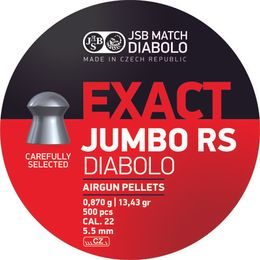 Diabolky JSB Exact Jumbo RS 5,52mm 500ks