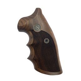 KSD Colt Python gungrips walnut with bronze logo