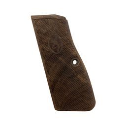 KSD Browning Hi-Power gungrips walnut with logo