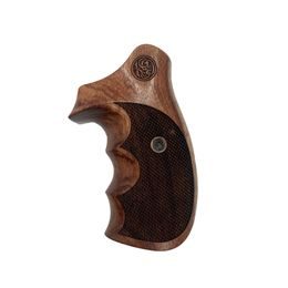 KSD Smith & Wesson K/L gungrips round butt frame walnut with logo 4