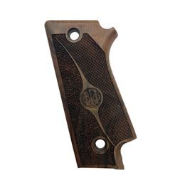 Střenky KSD Beretta 92S s pojistkou ořech s logem 3
