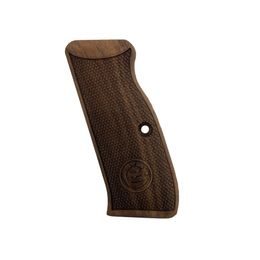 KSD CZ 75/85 gungrips walnut with logo 3