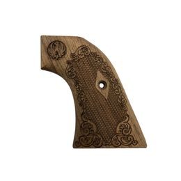 KSD Ruger New Vaquero gungrips, walnut with logo