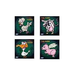 Terč Zombie zvířátka