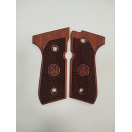 Střenky KSD Beretta 92 rosewood s logem 2