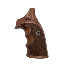 Střenky KSD Smith & Wesson K/L rám square butt Classic ořech s logem 6