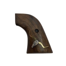 KSD Ruger New Single Six/New Blackhawk/Super Blackhawk gungrips walnut with bronze motif