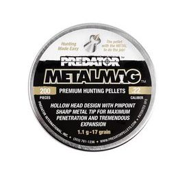 Predator MetalMag 5,5mm airgun pellets, 200pcs