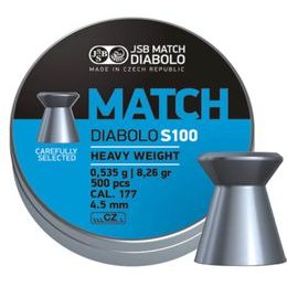 Diabolky JSB Match S100 4,50mm 500ks
