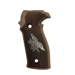 KSD Sig Sauer P226 gungrips walnut with silver motif