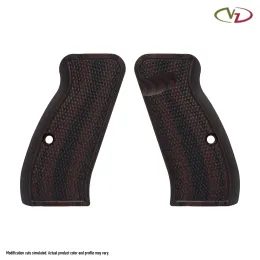 Střenky VZ Grips CZ 75 Compact Tactical Diamonds G10 - Black Cherry