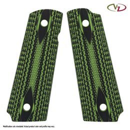 Střenky VZ Grips 1911 Govt. Double Diamond G10 - Green Lantern