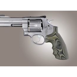 Střenky Hogue Smith & Wesson N rám round butt G10 G-Mascus zelená