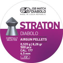 JSB Straton 4,50mm airgun pellets, 500pcs