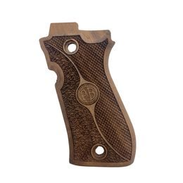 KSD Beretta Cheetah 81 and 84 gungrips walnut with logo 2