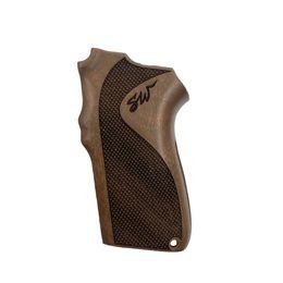 KSD Smith & Wesson 6906 gungrips walnut with logo