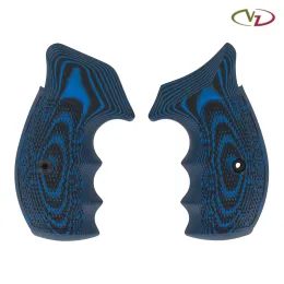 Střenky VZ Grips Smith & Wesson K/L rám round butt Tactical Diamond - Black Blue