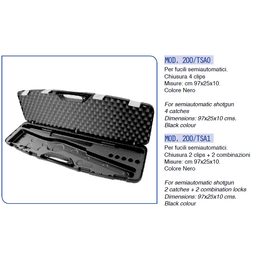 Kufr na polo-automatické brokovnice 97x25x10 bez zámku