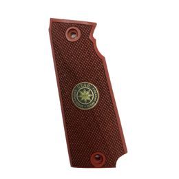 KSD Star Super B gungrips red walnut with bronze logo