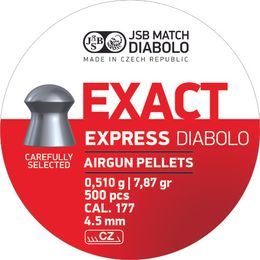 JSB Exact express 4,52mm airgun pellets, 500pcs