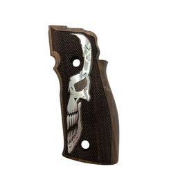 KSD Sig Sauer P226 SAO, X-Five and X-Six gungrips walnut with silver motif 2