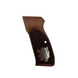 Střenky KSD CZ 75B/85B/SP-01 rosewood se stříbrným motivem CZ